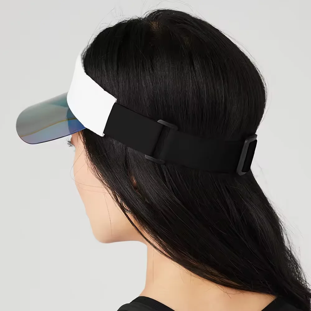 Wholesale AL O Fashion TPU plastic  empty air top Baseball cap trucker hat unisex sun visor hat for sports golf