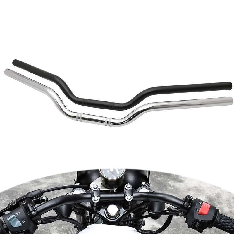 Оптовая продажа, высококачественный руль для мотоцикла 7/8 дюйма, руль для мотоцикла с низкой посадкой