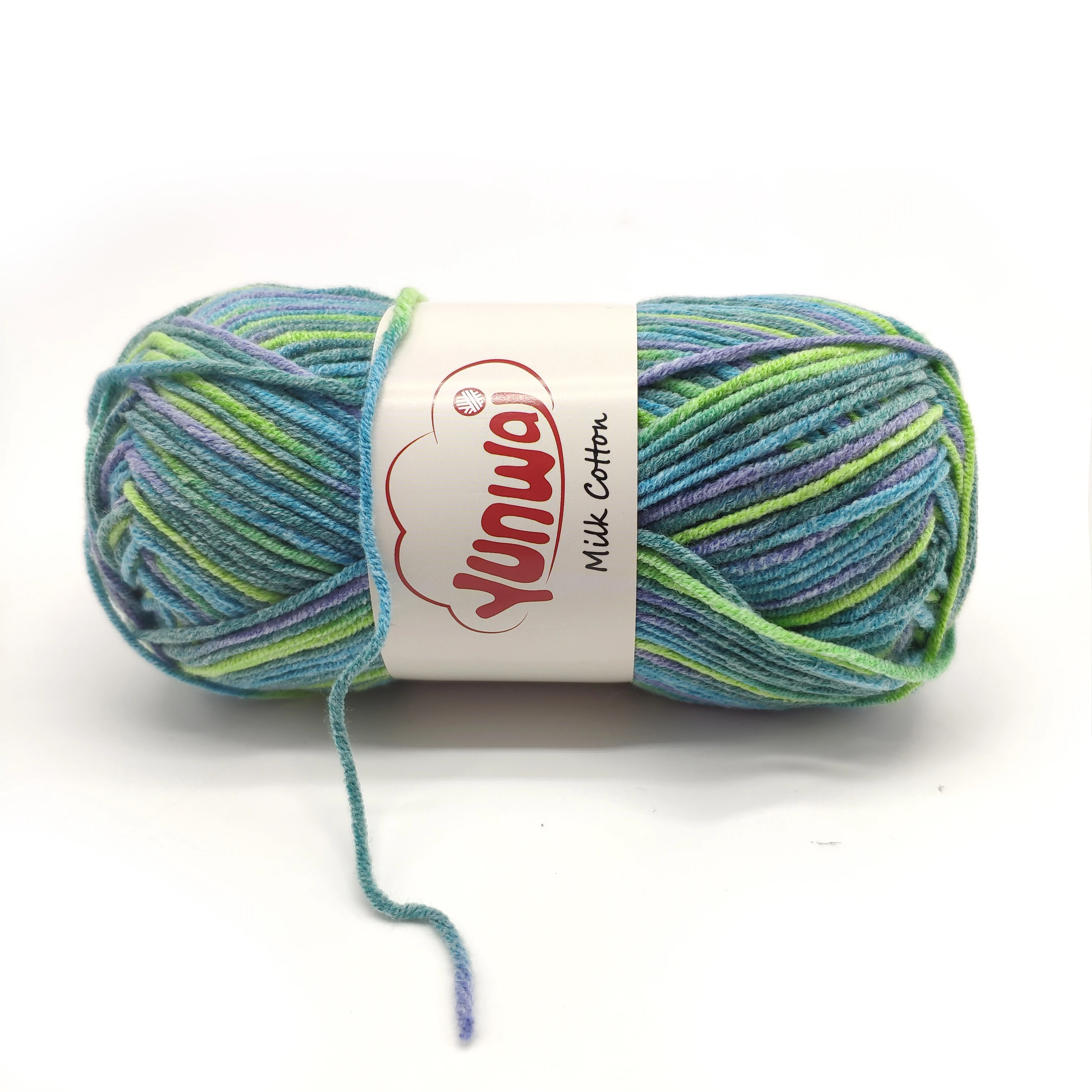 Customized Ring Spun Acrylic Yarn 50g Crochet Thread Yarn