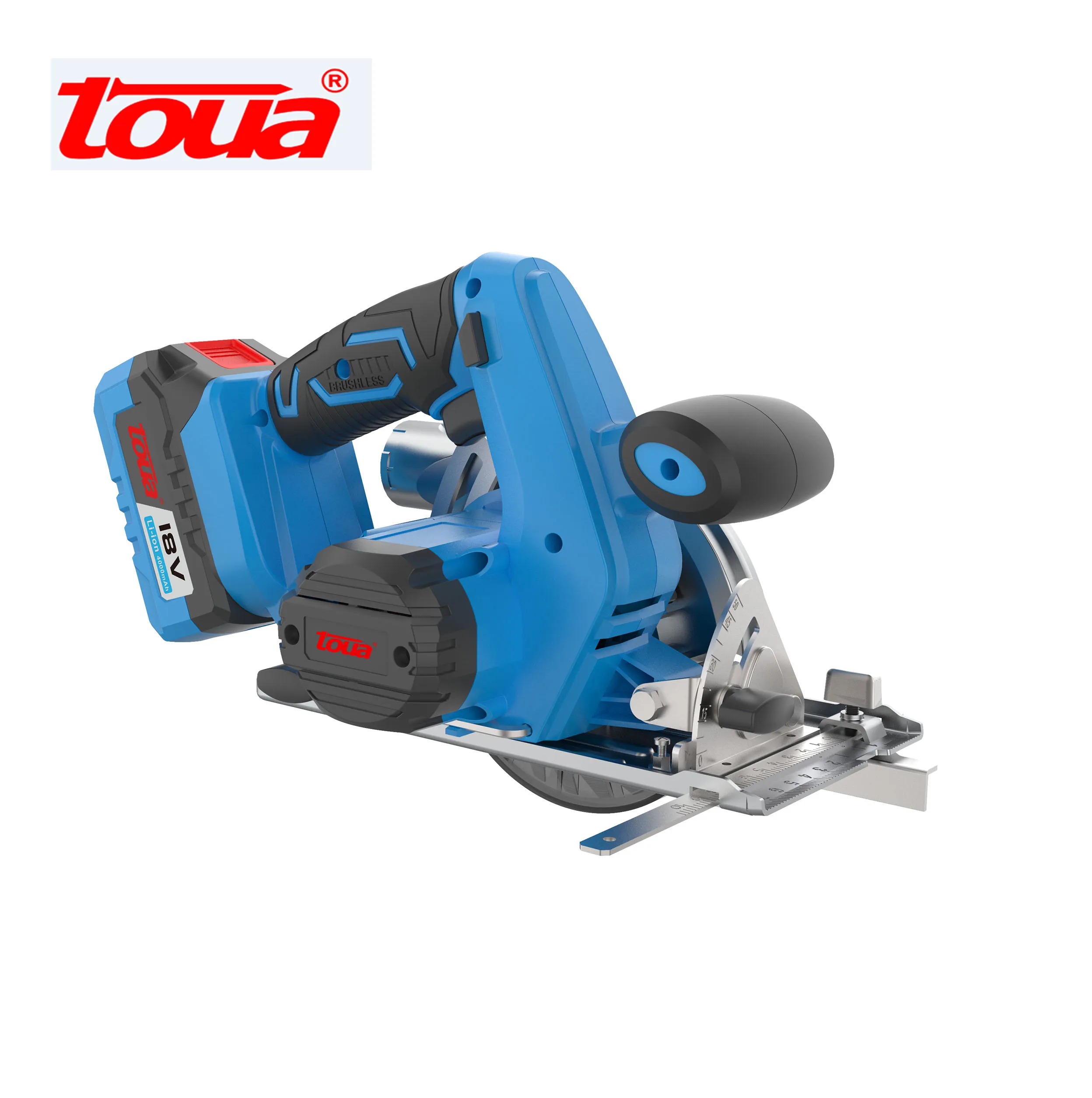 
TOUA 18V Brushless Circular Saw Wood Cutting Machine-Only skin 