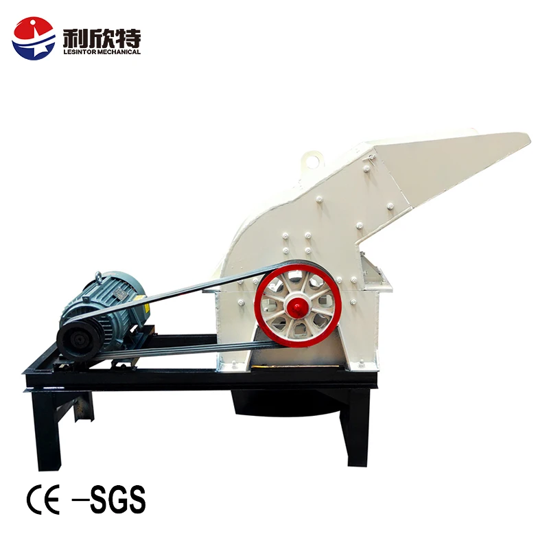 LESINTOR Factory Price Automatic Industrial Grinding Glass Bottle Aluminum Shredder Small Crusher Stone Crushing