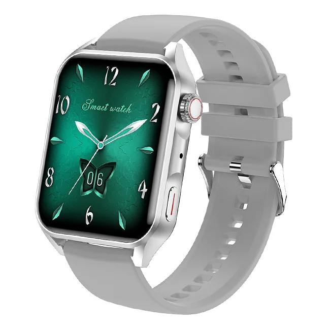 OEM Full Touch Amoled Bt Call Smart Watch Men Blood Oxygen Heart Rate Monitor Sport HK28 Smartwatch