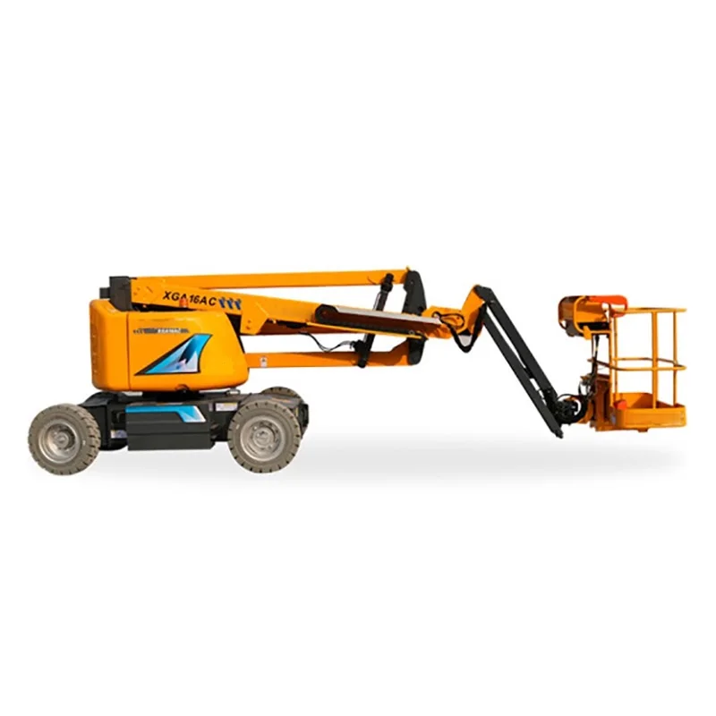 Электрическая шарнирная Мобильная платформа Manlift Xga16Ac 16 м с Ce Kc