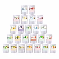 Diy Spa Collagen Hyaluronic Acid Soft Mask Powder Face Mask Moisturizing Anti Aging Rose Crystal Peel Off Rubber Mask Skin Care