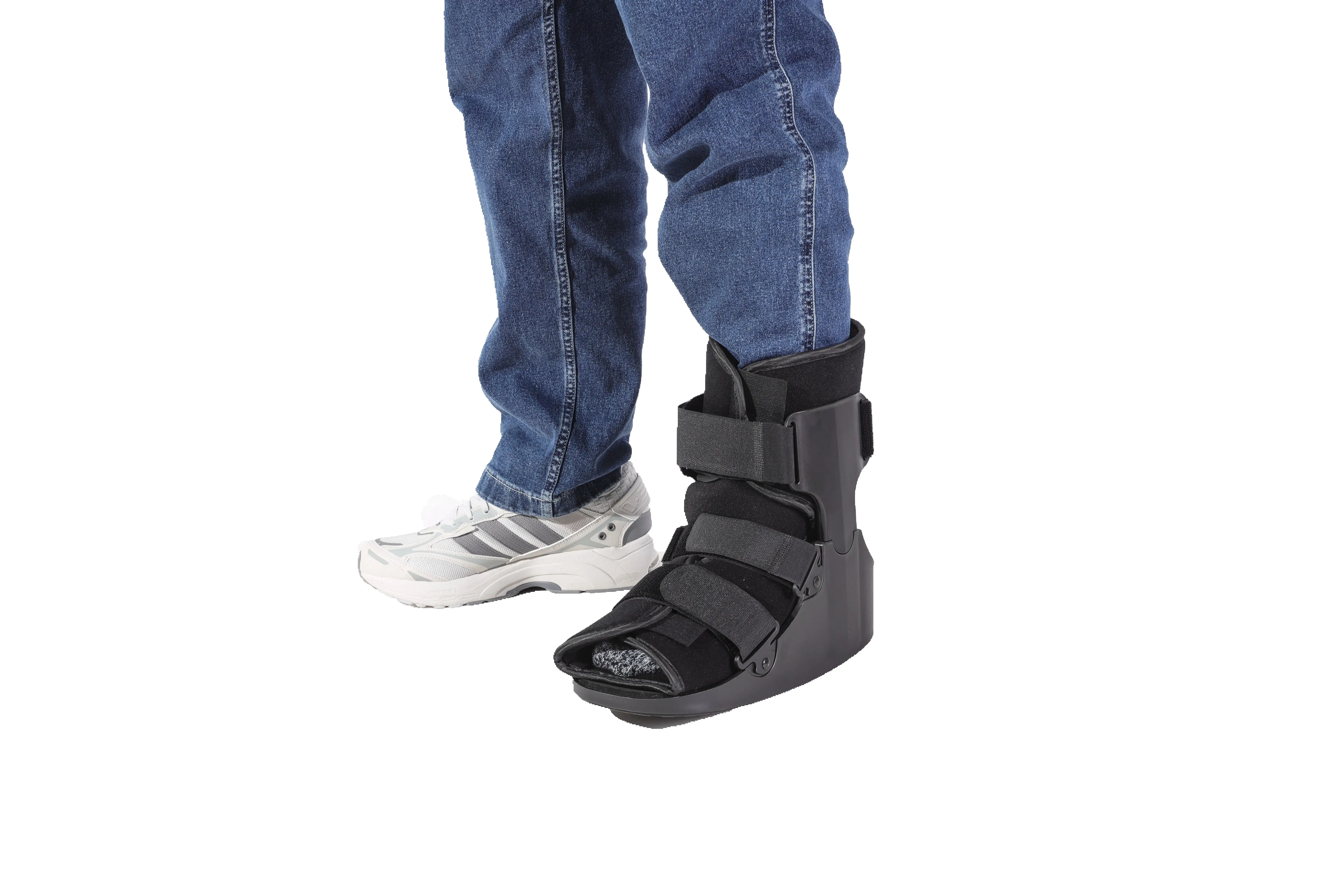 Short Black Fracture Ankle Support without airbag Walker Boot
