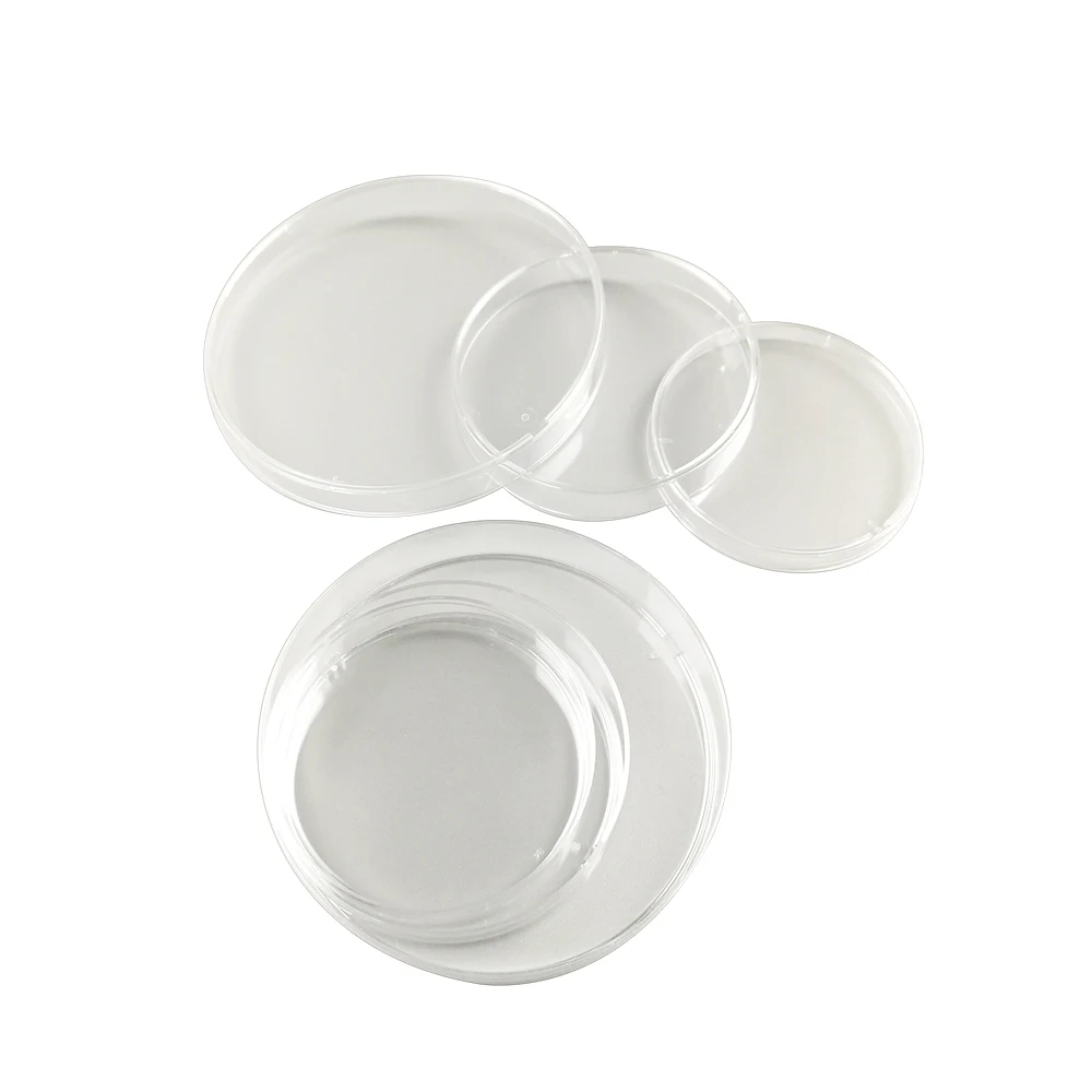 Lab Consumables Plastic Petri Dishes 90x15mm Petri Dish Plastic