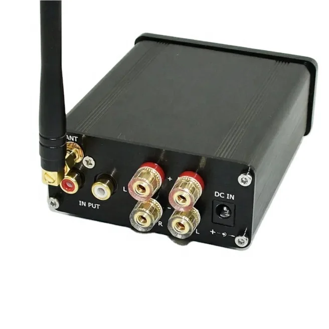 QQCHINA PA Audio Amplifier  Wireless BT 5.0 RMS 100W Mini Amplifier Receiver for Speakers HiFi Power Amp