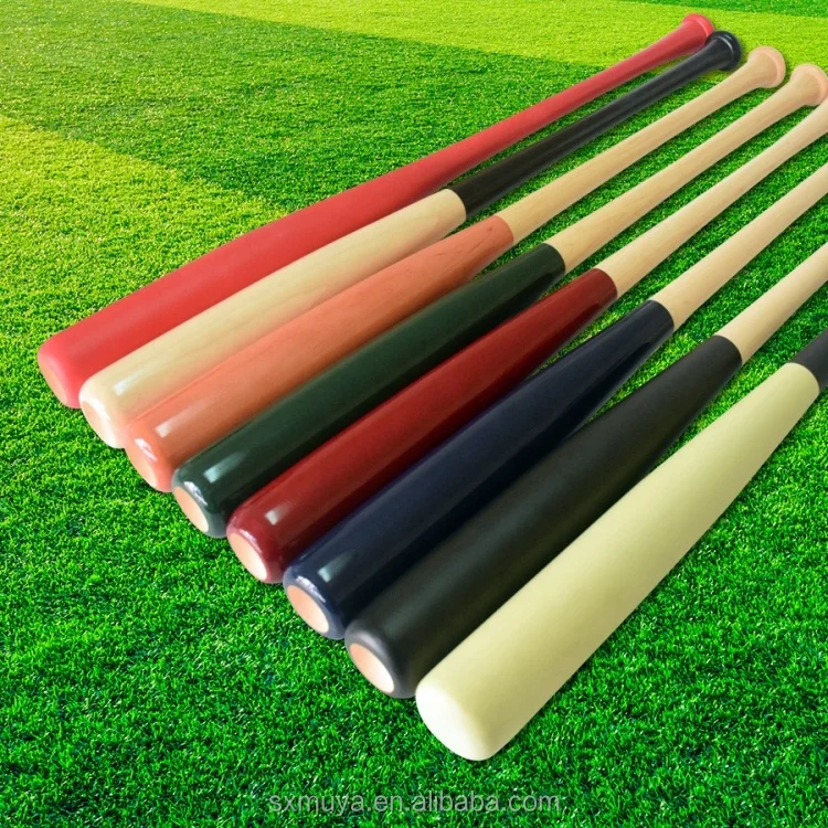 High Quality Low Moq Custom Logo Beech Wooden Custom Baseball Bat  bamboo baseball bat, wooden baseball bats