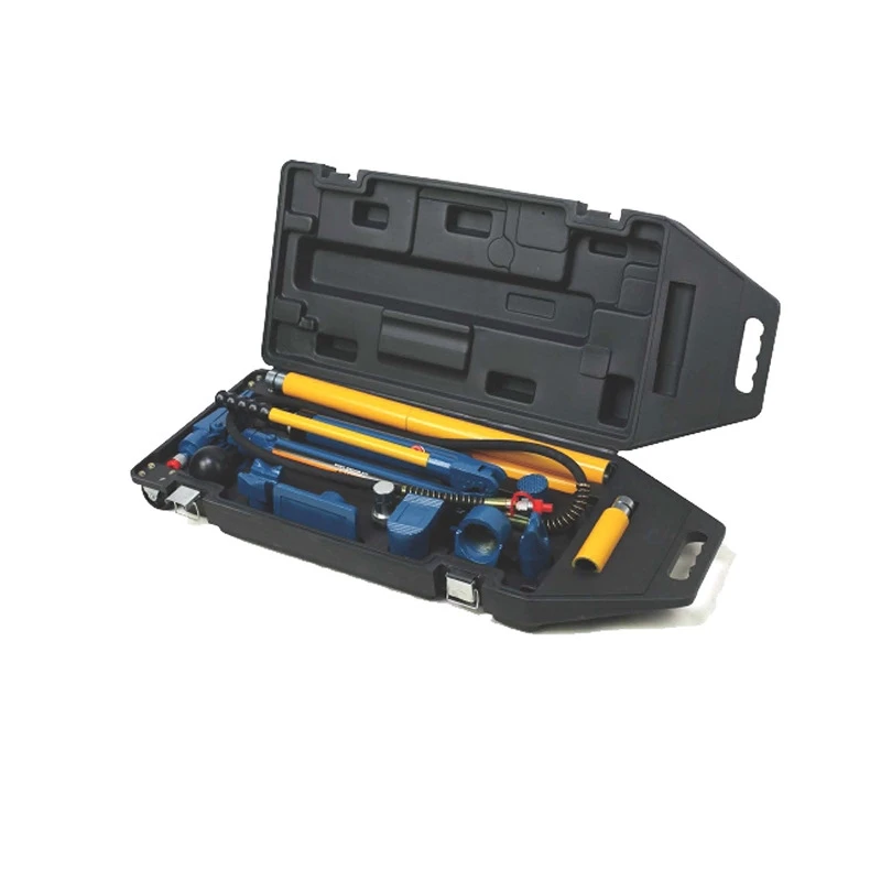 4T Hydraulic Jack Kit Hydraulic Split Jack Body Frame Repair Tool for Private Garages Car Repair