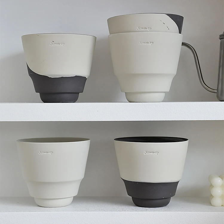 Nordic matte indoor outdoor cactus desktop decoration unique succulent planters ceramic plant pots for living room