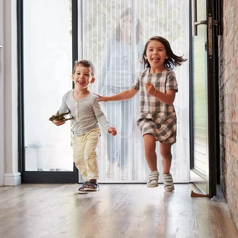 OEM/ODM Magnetic Mosquito Net for Door & Window Mosquito Net Pleated Mesh Fly Screen