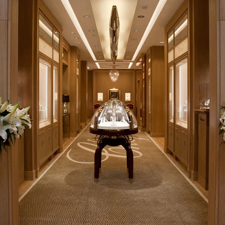 Высококачественный Витринный Шкаф для ювелирных изделий витрина из стекла антиквариата выставочного