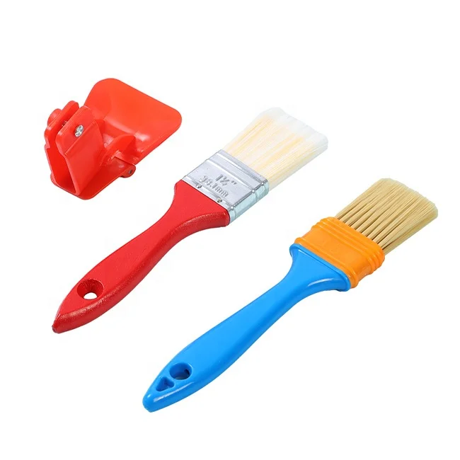 China Manufacture High Quality Application Brush Straight Edger Paint Brush For Wall and Edges