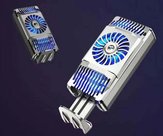 
2020 New Mobile Controller Gamepad Cooler Cooling Fan for iOS Android Huawei Anti-Noise Handheld Game Holder Heatsink for Clip 