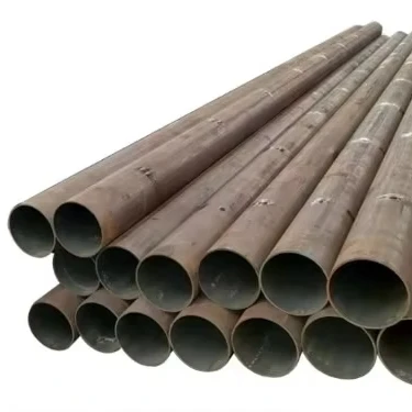 China Factory Carbon welded Steel tube Q355 Carbon Steel Pipe Standard Length Erw Welded