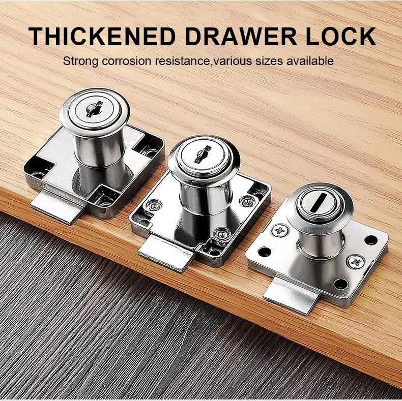 Temax 138SB Cabinet Lock Furniture Steel Desk Door Drawer Lock