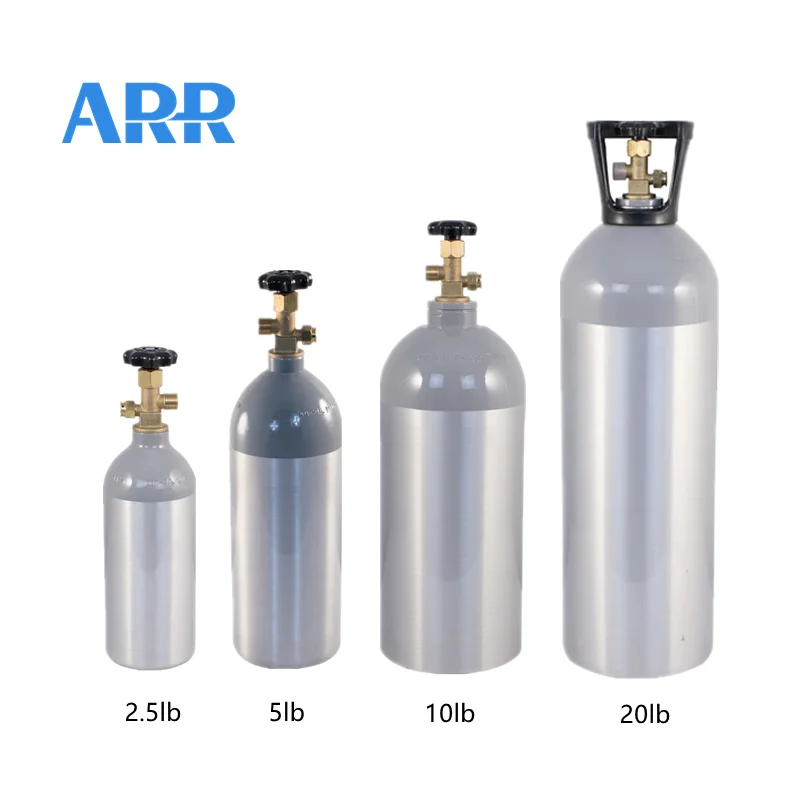 aluminum co2 gas cylinder tanques de co2 de 20 lb co2 tanks
