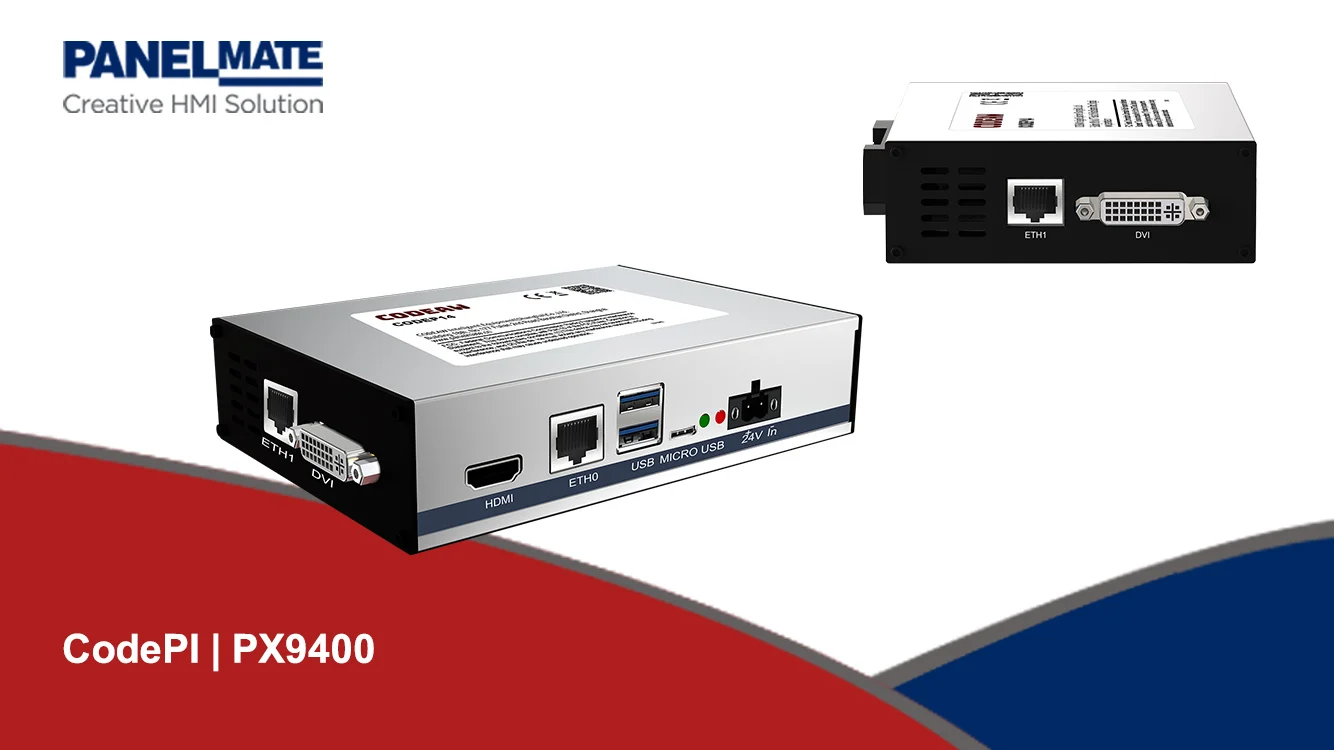 All Aluminum Housing Single-sided Interfaces Codesys PLC System Computer Raspberry Pi Industrial Edge Controller