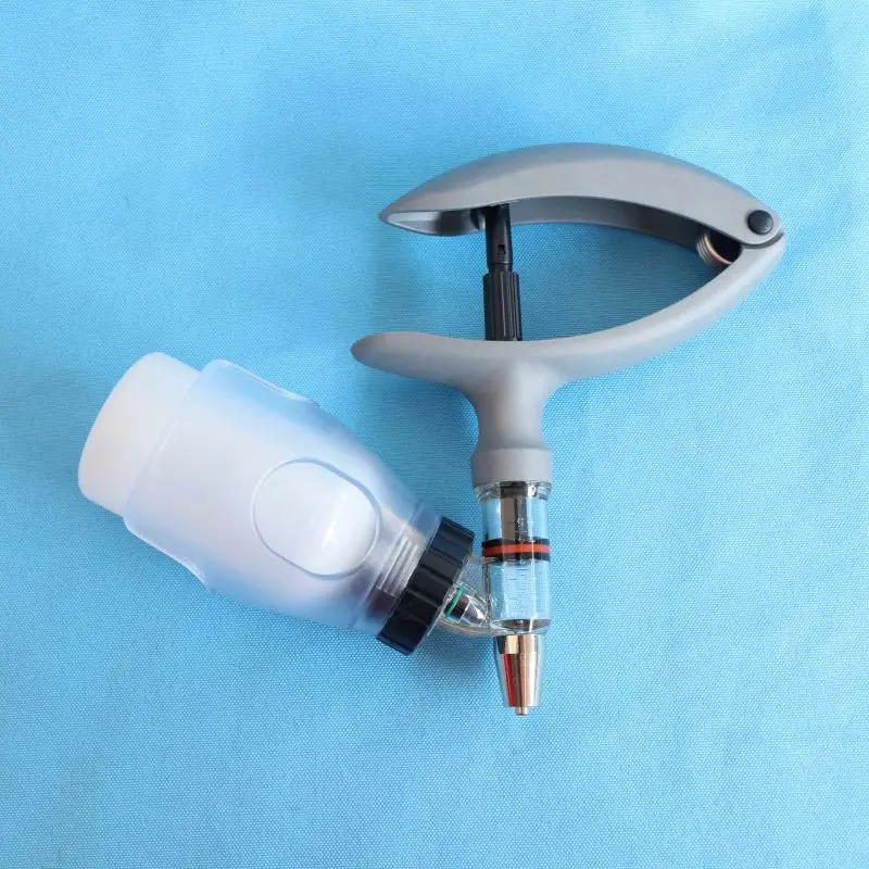 Veterinary Continous Syringe Injection Automatic Syringe For Cattle