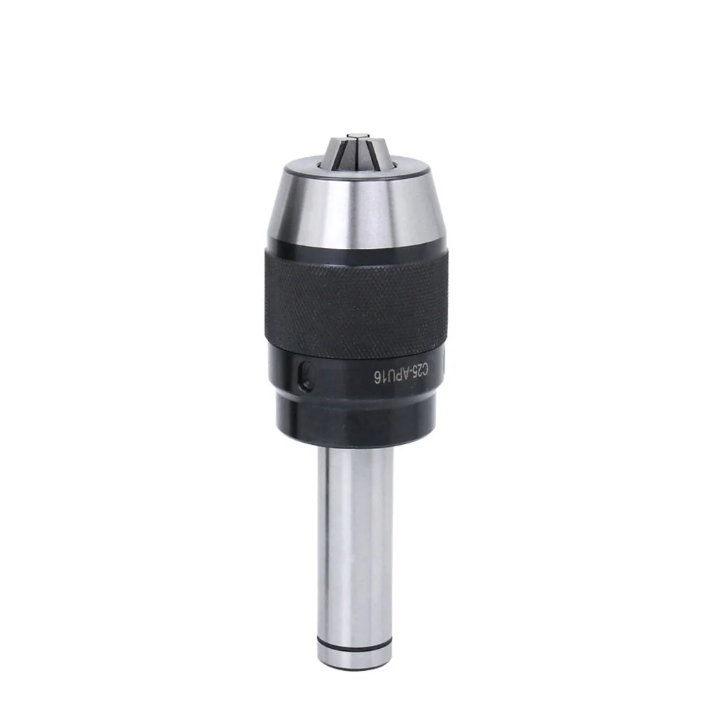 13mm 16mm Taper Fitting Drill Chuck C20 APU13 Integrated Keyless Drill Chucks with Straight Shank Keyless Drill Chuck