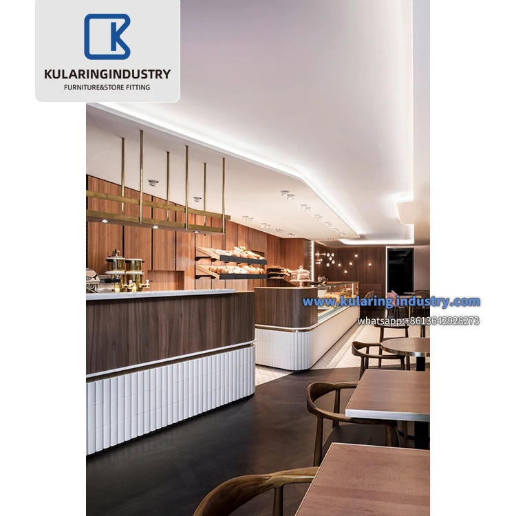 Оптовая продажа, деревянный шкаф для хлеба, стойка для хлебобулочных стеллажей, мебель для кофейни с деревянным дисплеем для тортов для хлебопекарни