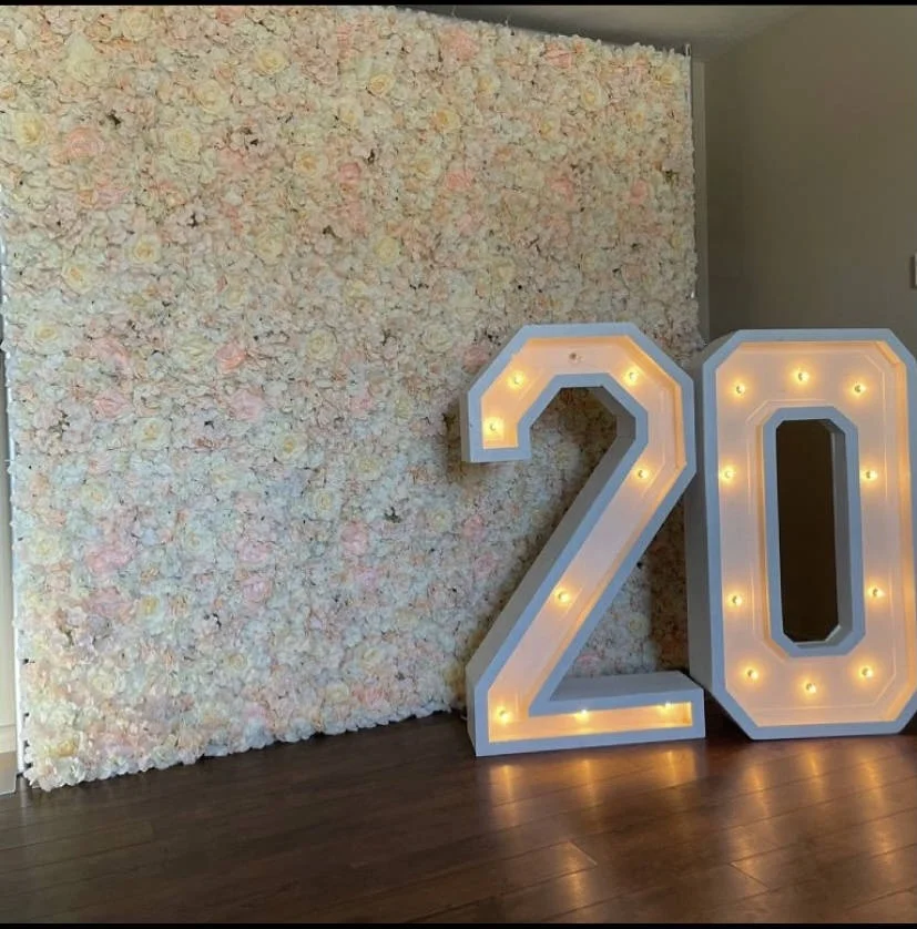 Outdoor 4ft  Wedding  giant light up letters  Love Marquee Numbers Letters forwedding events and birthday