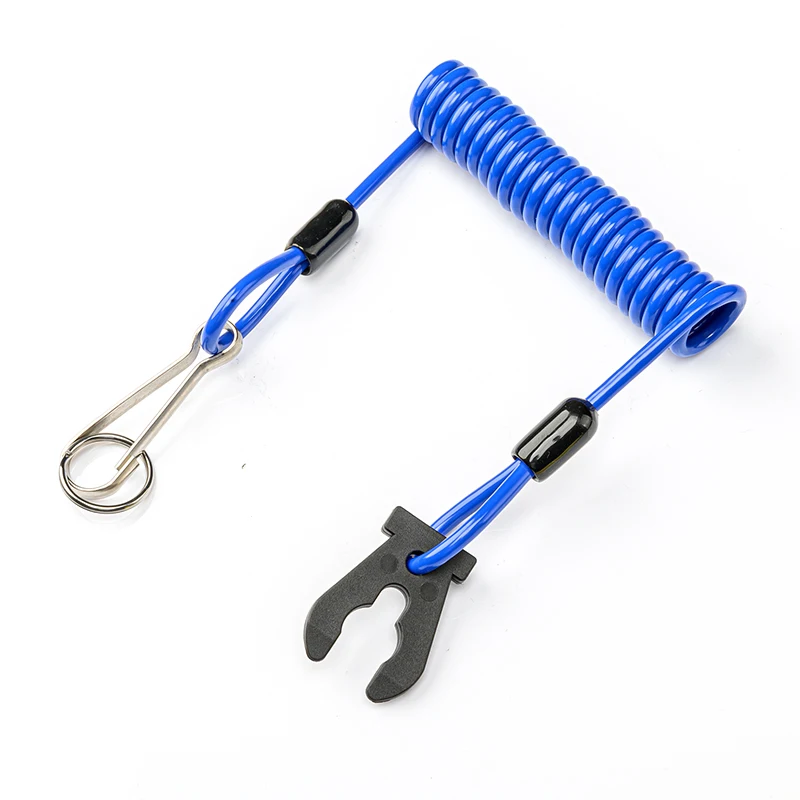 Emergency Engine Kill Switch Key  Lanyard For Boat Engine  Motor Kill Urgent Stop Switch Safety Lanyard Tether Cord