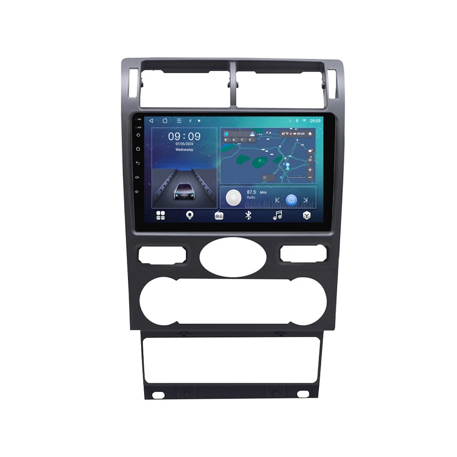 LT LUNTUO Android 13 Radio 8+256g Ips Screen Car Stereo For Ford Mondeo 3 2000-2007 Gps Navigation Bt Fm Am Dsp Car DVD Player