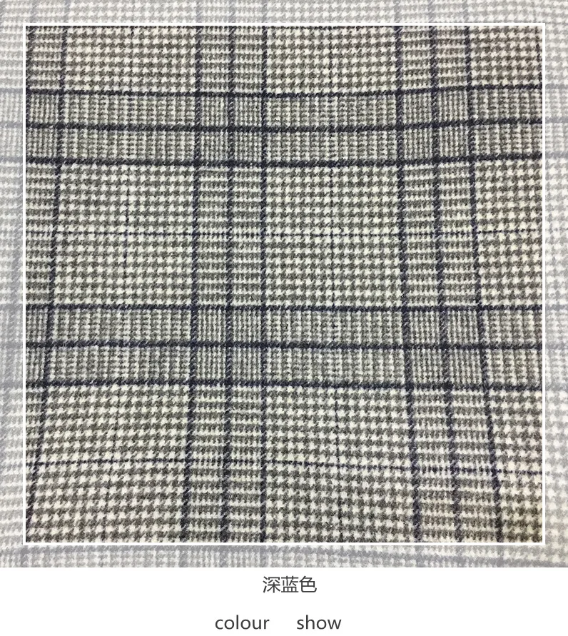 
Custom Design tweed fabric padded mens jackets coats winter Double-sided tweed fabric 
