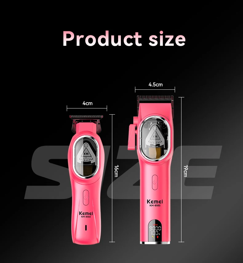 KEMEI km 8502 Professional Hair Cutting Machine Cortadora De Pelo Electric Hair Clippers DLC Cordless Electric Hair Clippers