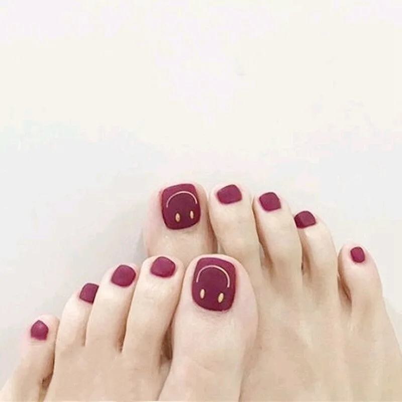 Wholesale 2024 Cute design short nail press artificial nails