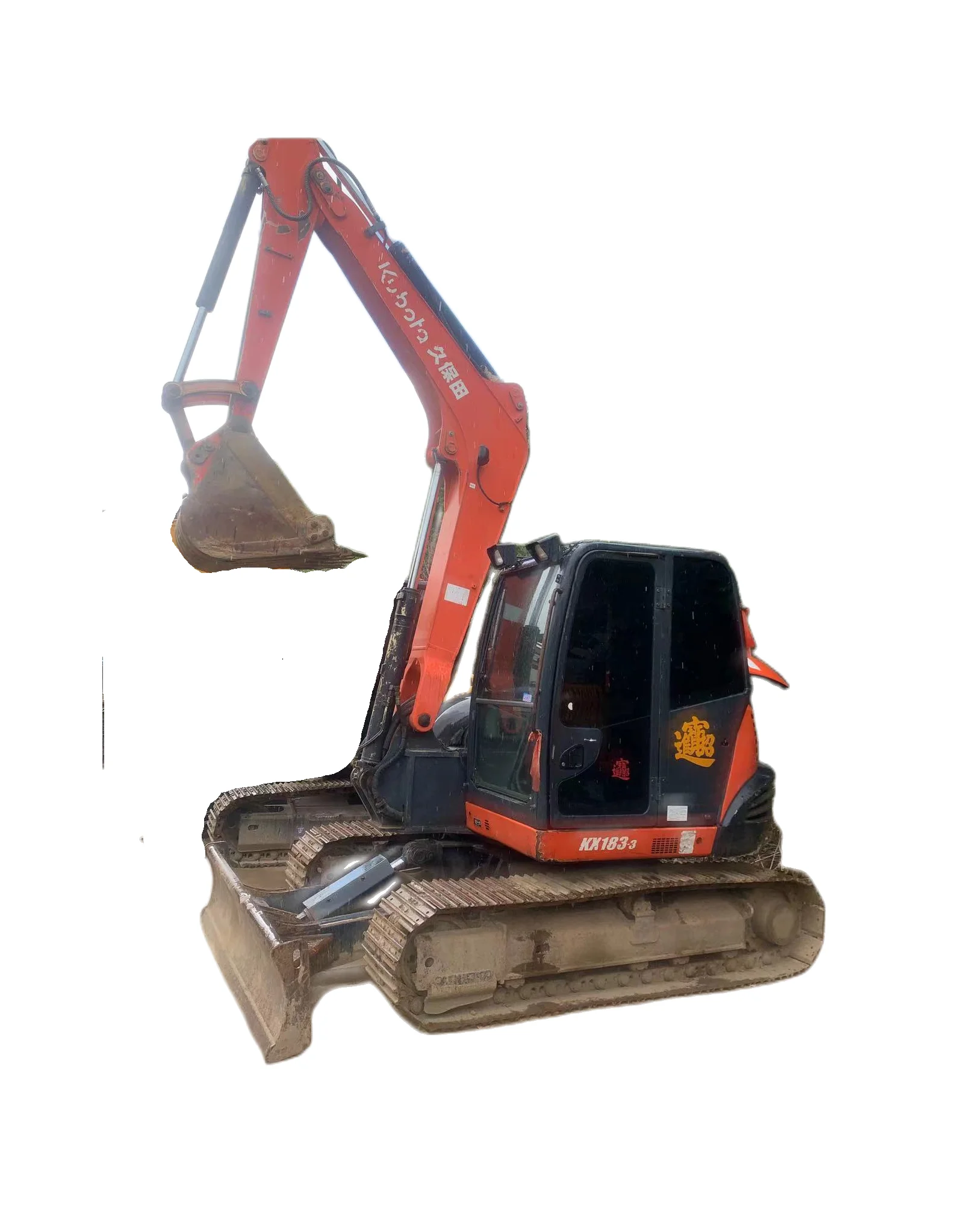 Used good Kubota/ Excavator Kubota KX183-3 Japan Original for Sale