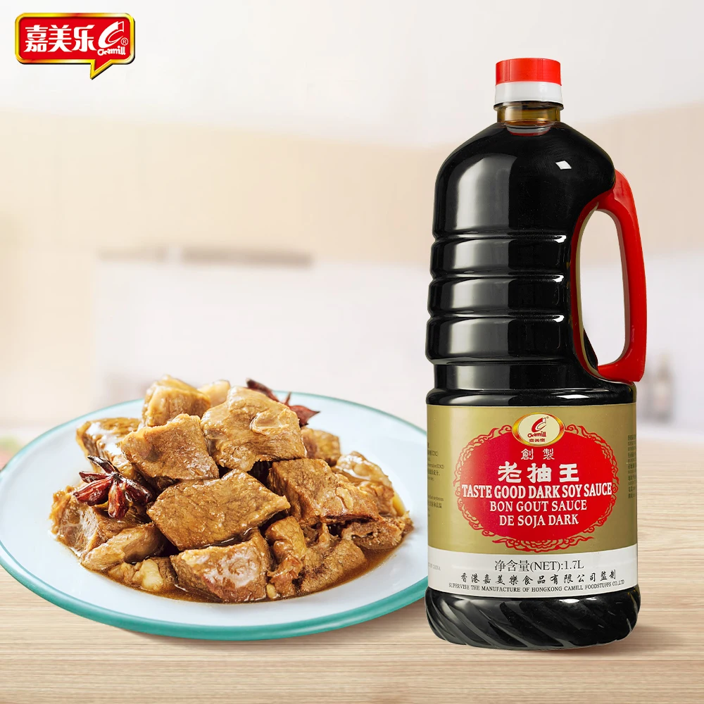 Factory Sale Condiment OEM less salt healthy Chinese Superior Soy Sauce