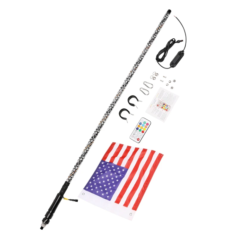 Меняющий цвет Пульт дистанционного управления 3 4 5 6 футов светодиодные фонари для безопасности