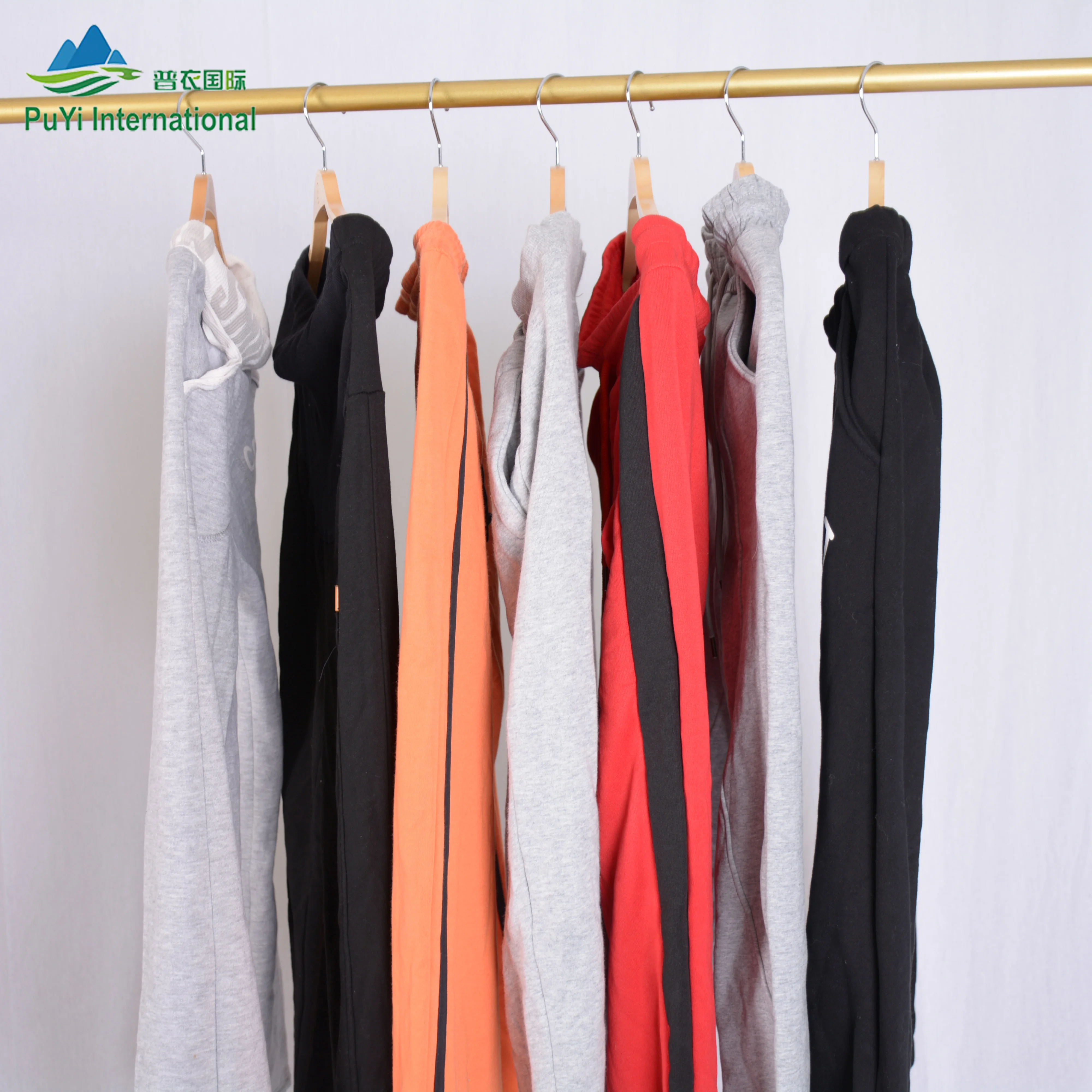 branded used thick hoody sportswear korean bales mixed used clothing 45kg clothes used man clothing