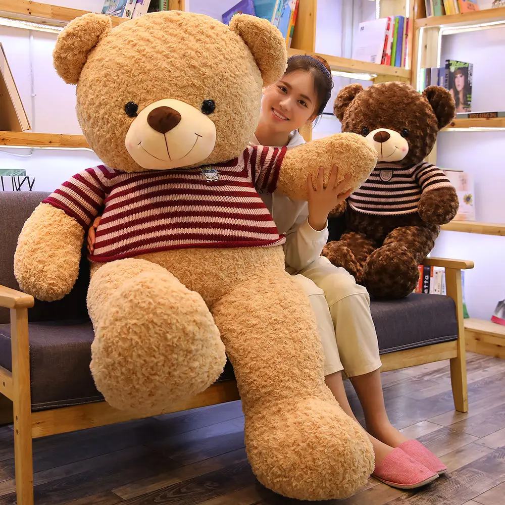 Factory Price 80cm big teddy bear cheap teddy bear stuffed animals plush toys giant teddy bear