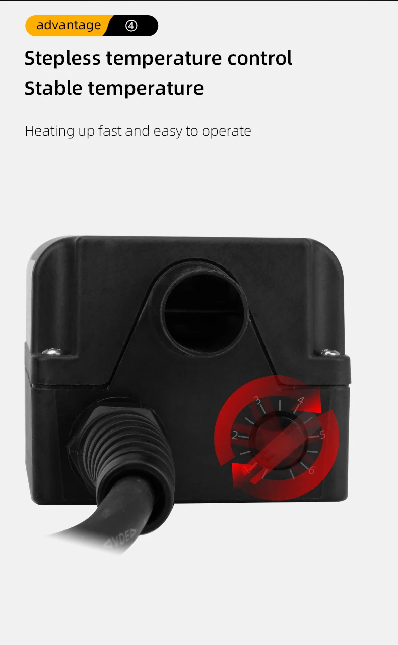 LK-709A High quality Industrial Hotwind Heater 220V 230v 3000w 3300w Sealing Machine Paper Cup Machine Blowing Hot Air Gun