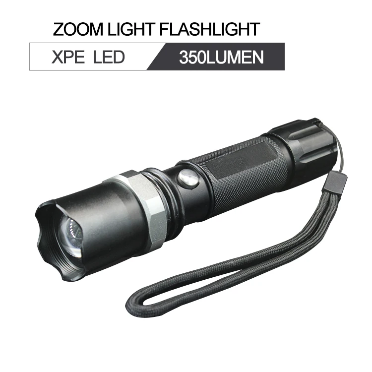 2022 Hot Sale Power Style Self Defensive Portable LED 18650 Safety Torch Light Flashlight Price