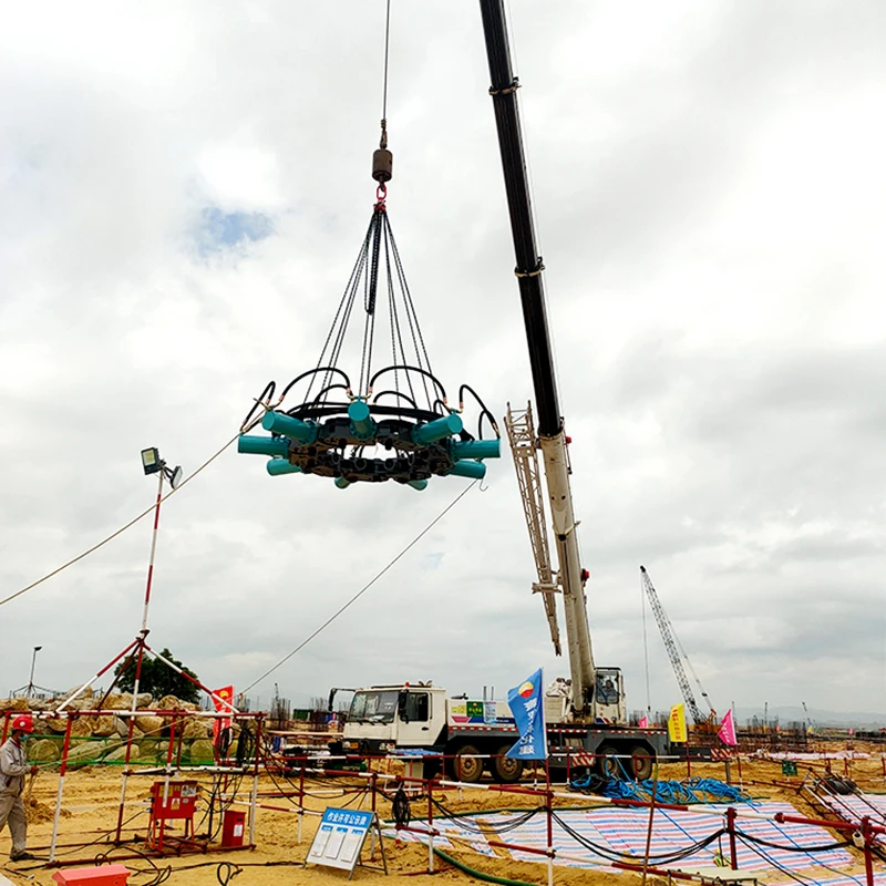 600-800mm hydraulic concrete stack breaker hydraulic pile breaker machinery