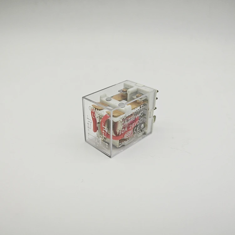 QIANJI LY2 10a 8-контактное реле общего назначения прозрачное 12v 24v