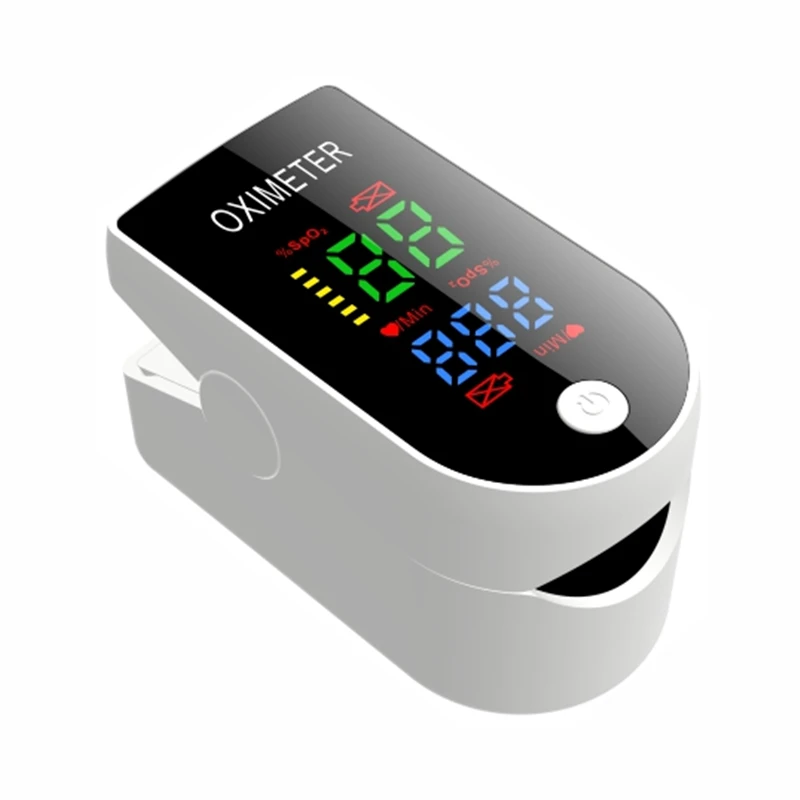 AD903 Finger Device Color LED Display SPO2 Blood Oxygen Smart Device Comfortable Children /elderly Fingertip Pulse