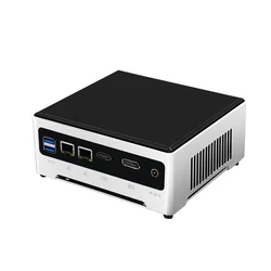 dual ethernet thin client small powerful intel nuc pc i5 i7 10th gen win10/11/linux  Quad Core DP HD 12V with fan gaming mini pc