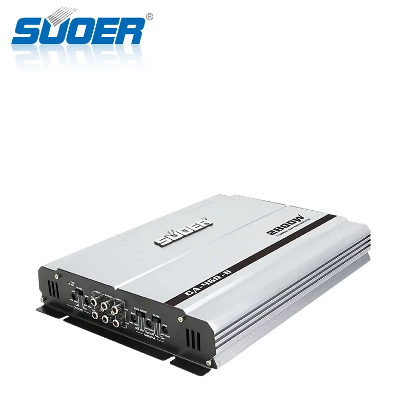  Suoer CA-460-B 2800 Вт Автомобильные усилители типа 12v Усилитель Аудио para Карро showoffer в набор усилителей автомобильный