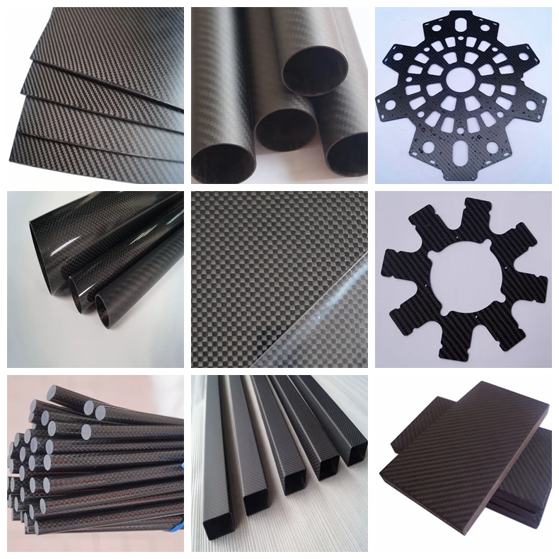 3K Carbon fiber sheet Model accessories CNC engraving machining carbon fiber plate
