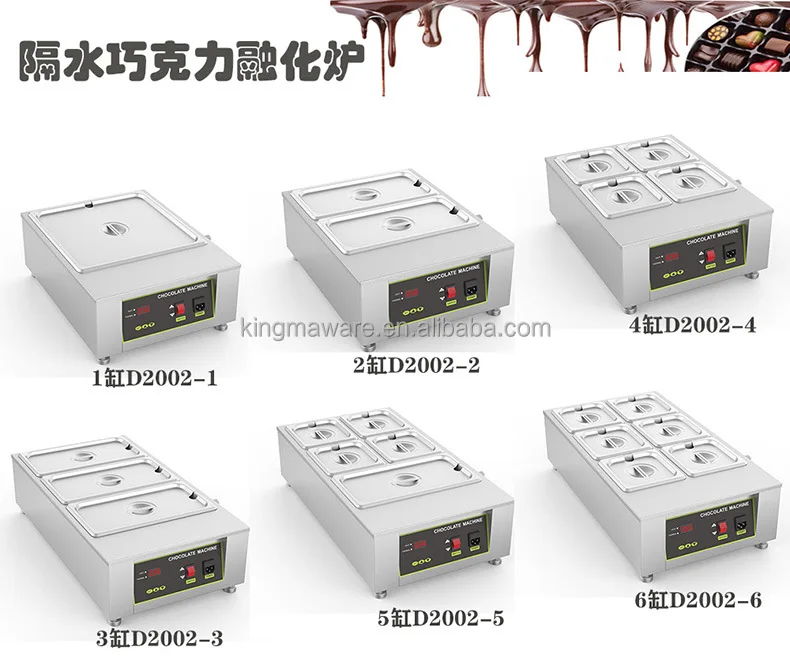 Stainless steel Commercial Chocolate Melter Tempering Machine in Canada