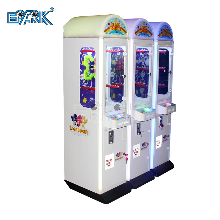 Factory Price Mini Crane Claw Vending Arcade Machine Magic House Gift/Prize Game Machine