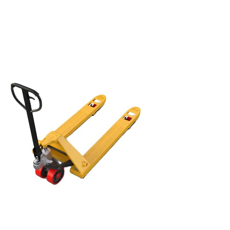 Heavy duty hand pallet truck hand pallet truck with 2.75mm 3.75mm thickness pallet truck trolley