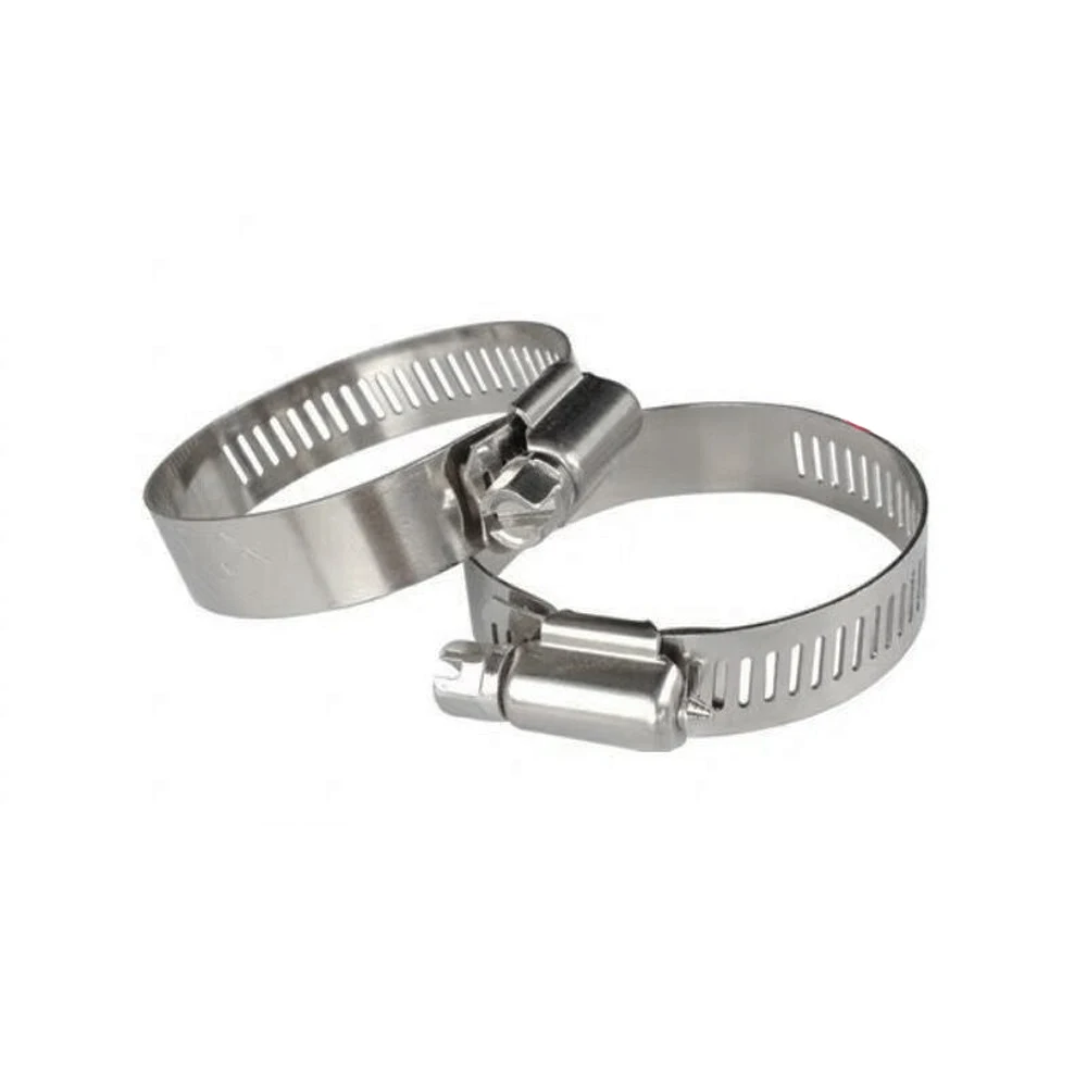 Manufactured Stainless Steel 304 Pipe Tube Clamp Hose Clip Worm Gear Hose Clamp