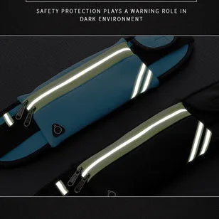 Fitness Sport Safety Elastic Flat Cell Phone Holder Belt For For Running Jogging Hiking