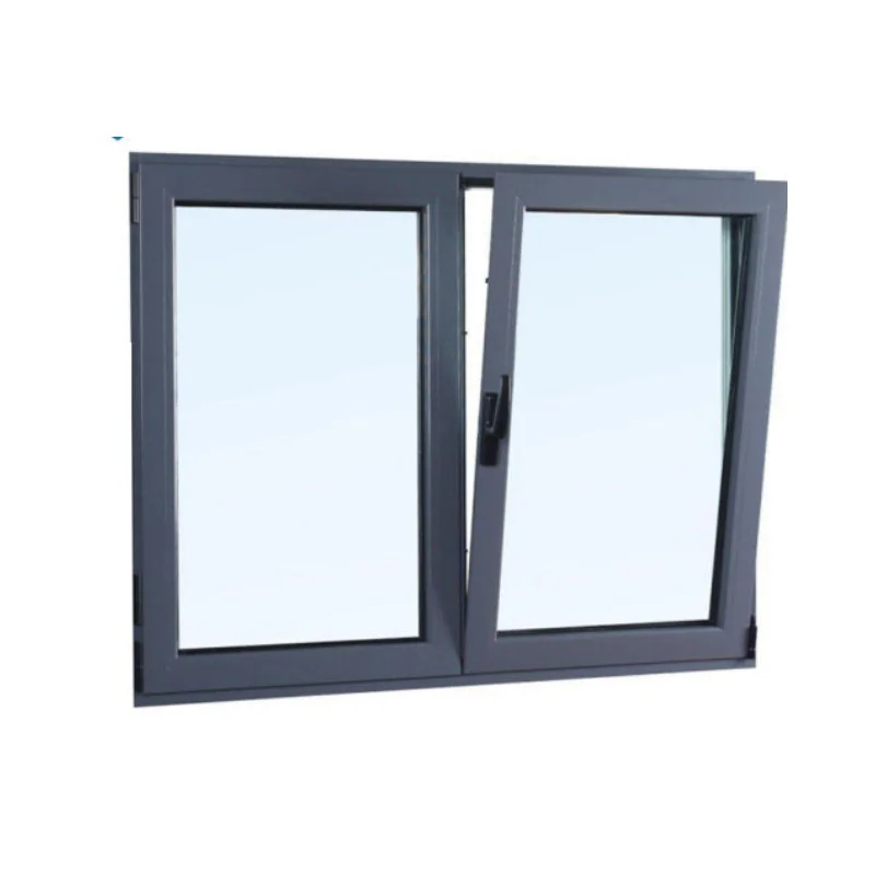 Hot sale insect-proof frosted glass diamond low-e glass double glazed interior balcony glass aluminum windows doubles hun